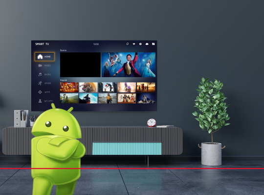 تلویزیون LED هوشمند جی پلاس مدل GTV-43SH628N